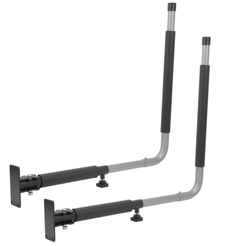 Car Roof Box Wall Mount Rack Telescopic Kayak Storage Hooks Hanger 50kg Load Bearing Foldable Aluminum Alloy Rack For Kayaks Canoes Surfboards Snowboards - Image 3