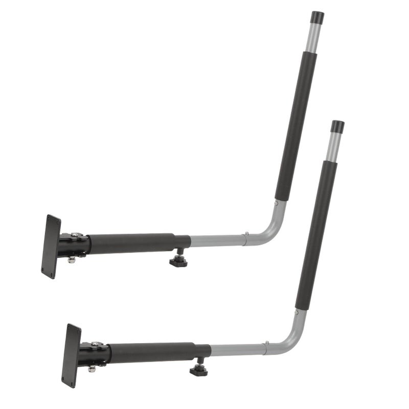 Car Roof Box Wall Mount Rack Telescopic Kayak Storage Hooks Hanger 50kg Load Bearing Foldable Aluminum Alloy Rack For Kayaks Canoes Surfboards Snowboards - Image 4