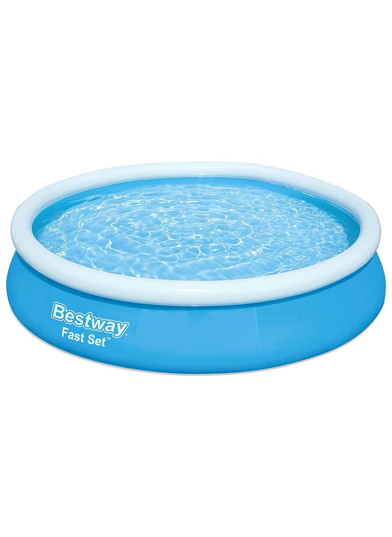 Bestway - 57273-Fast Set Inflatable Round Swimming Pool 3.66mx76cm / 12'x30", 5377L - Image 1