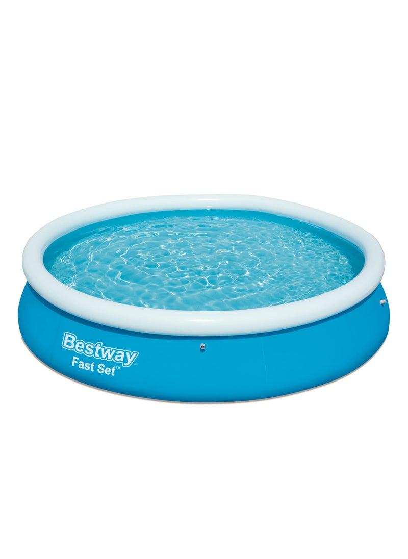 Bestway - 57273-Fast Set Inflatable Round Swimming Pool 3.66mx76cm / 12'x30", 5377L - Image 1