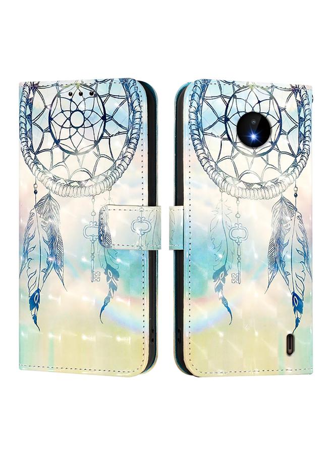 S-TOP Case For Nokia C10 / C20 3D Painting Horizontal Flip Leather Phone Case - Image 2