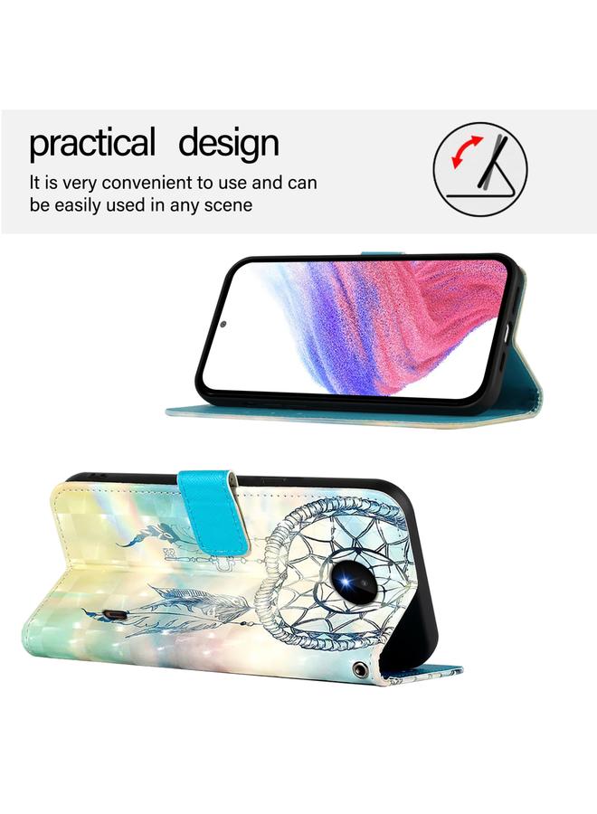 S-TOP Case For Nokia C10 / C20 3D Painting Horizontal Flip Leather Phone Case - Image 3