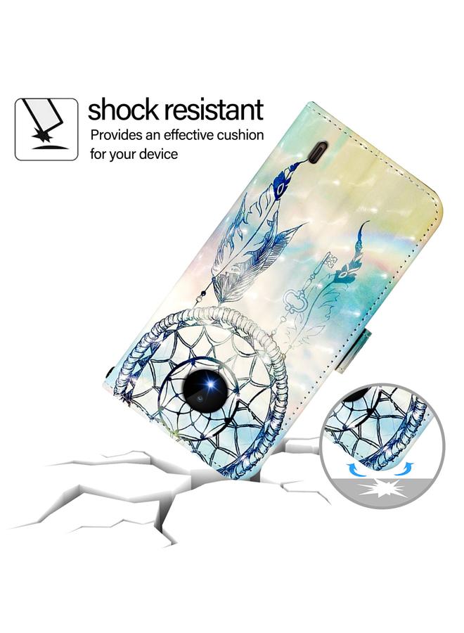 S-TOP Case For Nokia C10 / C20 3D Painting Horizontal Flip Leather Phone Case - Image 5