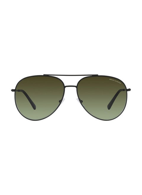 Full Rim Aviator Sunglasses 0AX2043S 62 6000E8