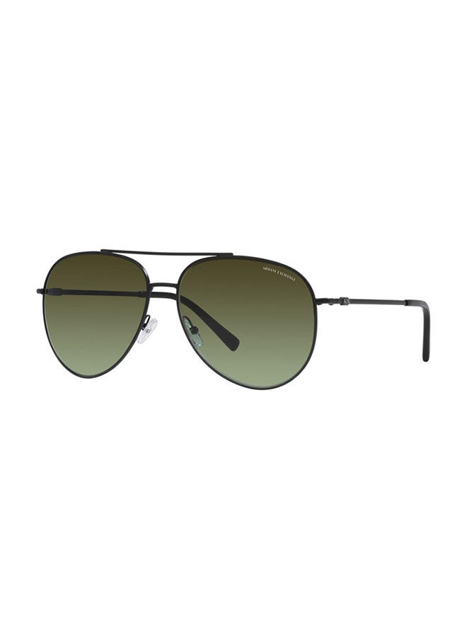 Armani Exchange - Full Rim Aviator Sunglasses 0AX2043S 62 6000E8 - Image 1