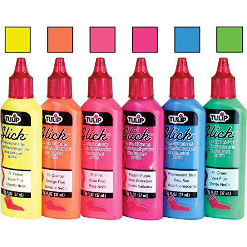 Tulip Dimensional Neon Fabric Paint, 6-Pack - Image 3