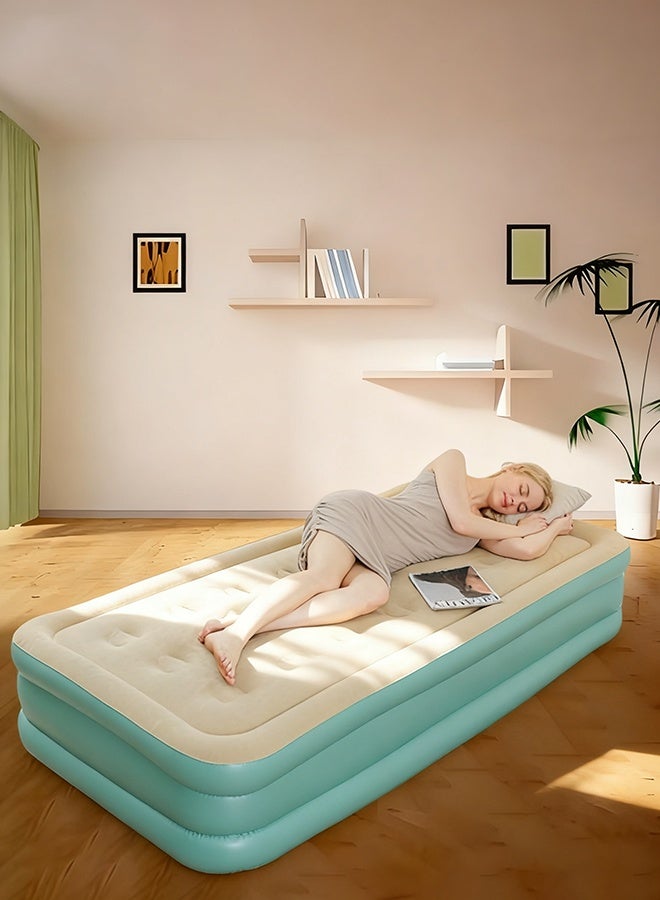 Inflatable mattress, outdoor camping tent, camping sleeping pad, floor mat, household automatic portable thick air cushion bed - Image 1