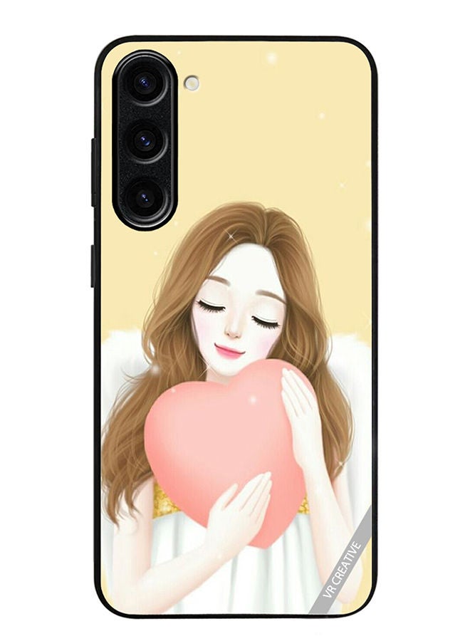 VR CREATIVE Protective Case Cover For Samsung Galaxy S23 Hearty Design Multicolour - Image 1
