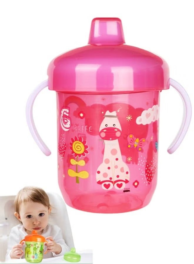 Gonice Baby Training Cup, Leak-Proof Spout Cup with Handle for Toddler, 250ml, BPA Free - Image 1