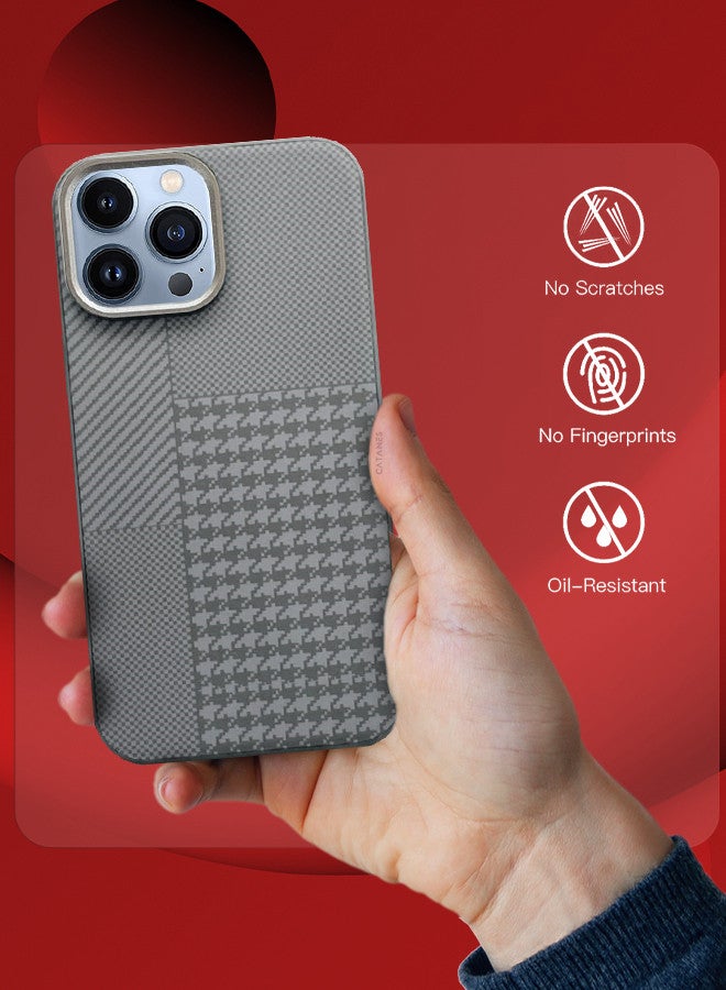 CATANES [for iPhone 13 Pro Max] Case Cover 2024 New Pattern Aramid Carbon Fiber Phone Case Slim & Light Design - Image 4