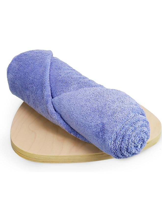 The Bros Bamboo Bath Towel | Ultra Absorbent | 3X Softer than Cotton Towels | 140 x 70 cm - 600 GSM | Pack of 1 - Iris