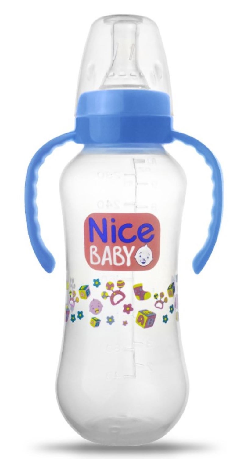 نايس بيبي ببرونة نايس بيبى بيد 280 ml - لبنى- متعددة الاشكال - Image 1