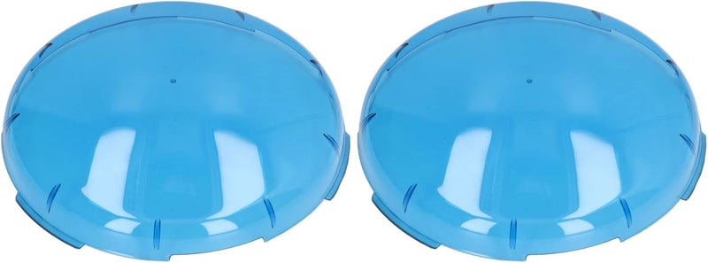 Tyenaza 2Pcs 19cm Pool Lamp Lens Cover, Swimming Pond Light Blue Transparent Lid for Hayward AMERILITE - Image 1