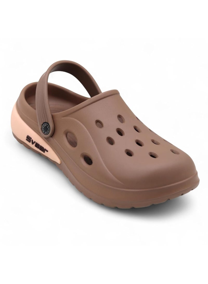 SVAAR Drift Men's Classic Casual Sports Clogs with Adjustable Back Strap for Adults | Comfortable & Lightweight | Stylish, Anti-Skid & Waterproof | Everyday Use Sandals for Men & Boys - Image 2