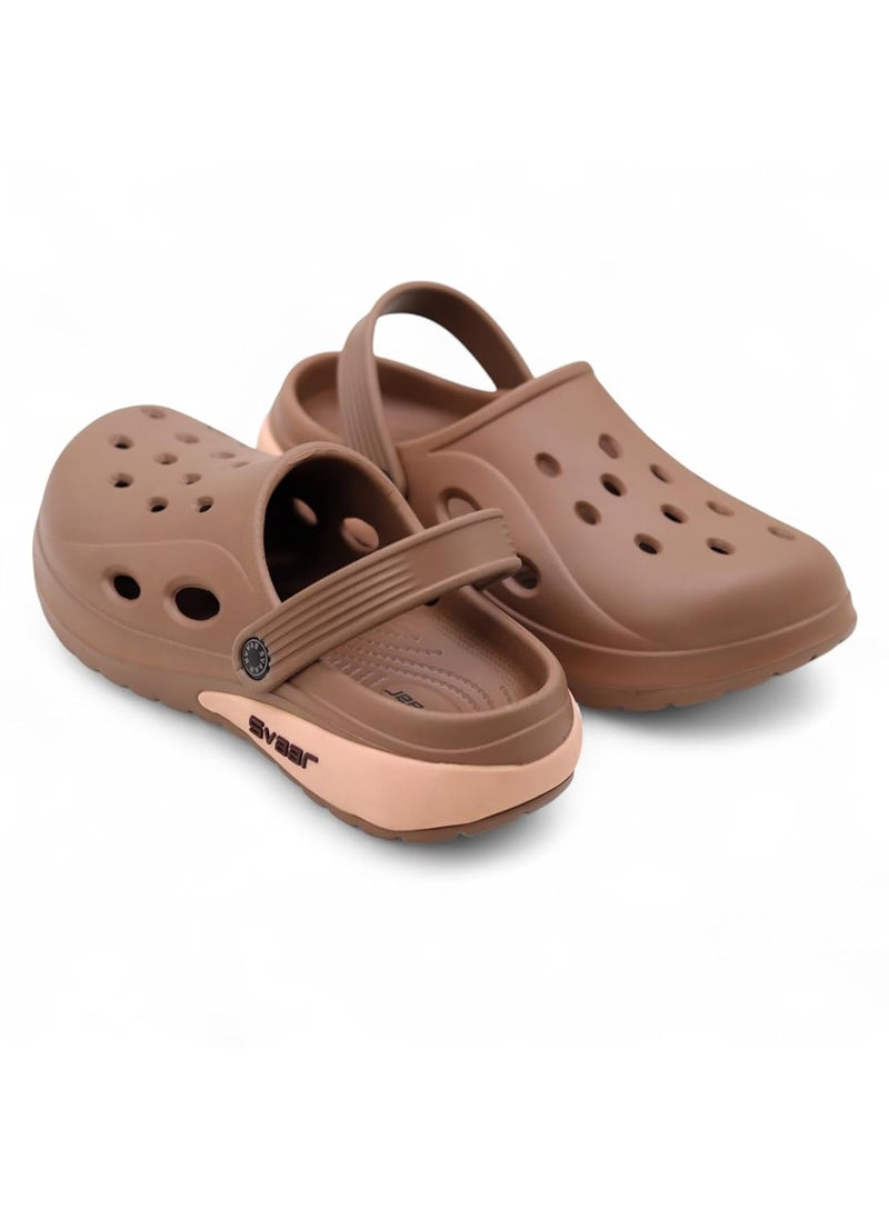 SVAAR Drift Men's Classic Casual Sports Clogs with Adjustable Back Strap for Adults | Comfortable & Lightweight | Stylish, Anti-Skid & Waterproof | Everyday Use Sandals for Men & Boys - Image 4
