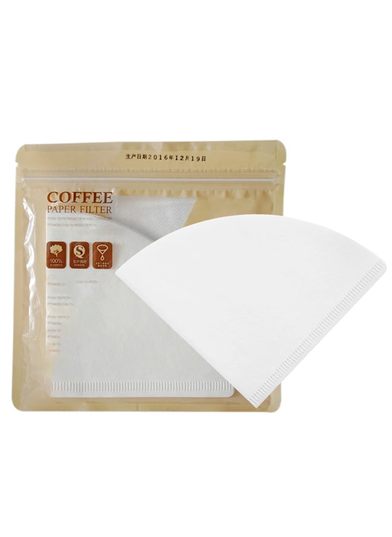 TIMEMORE Filter paper V60 Size 01 White 100pcs  - Image 1