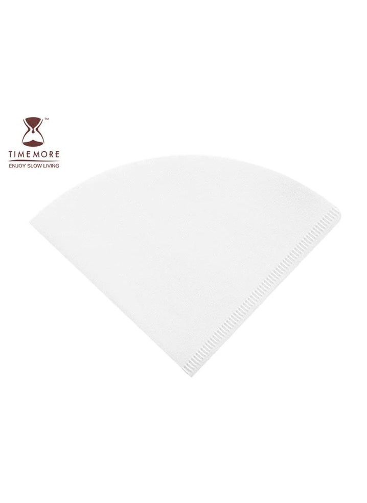 TIMEMORE Filter paper V60 Size 01 White 100pcs  - Image 2