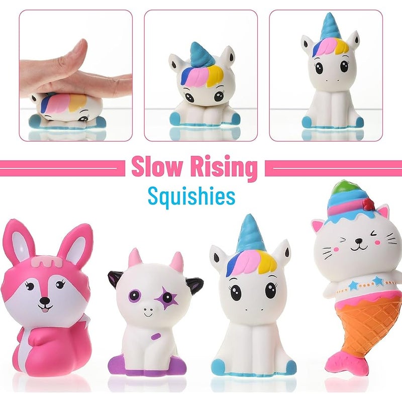 Mr. Pen - Jumbo Squishies Slow Rising, 4 Pack, Squishy Pack, Squishy Animals, Squeeze Toys for Kids, Squish Toy, Squishy Fidget, Cute Squishies, Squishies Jumbo, Big Squishy - Image 4