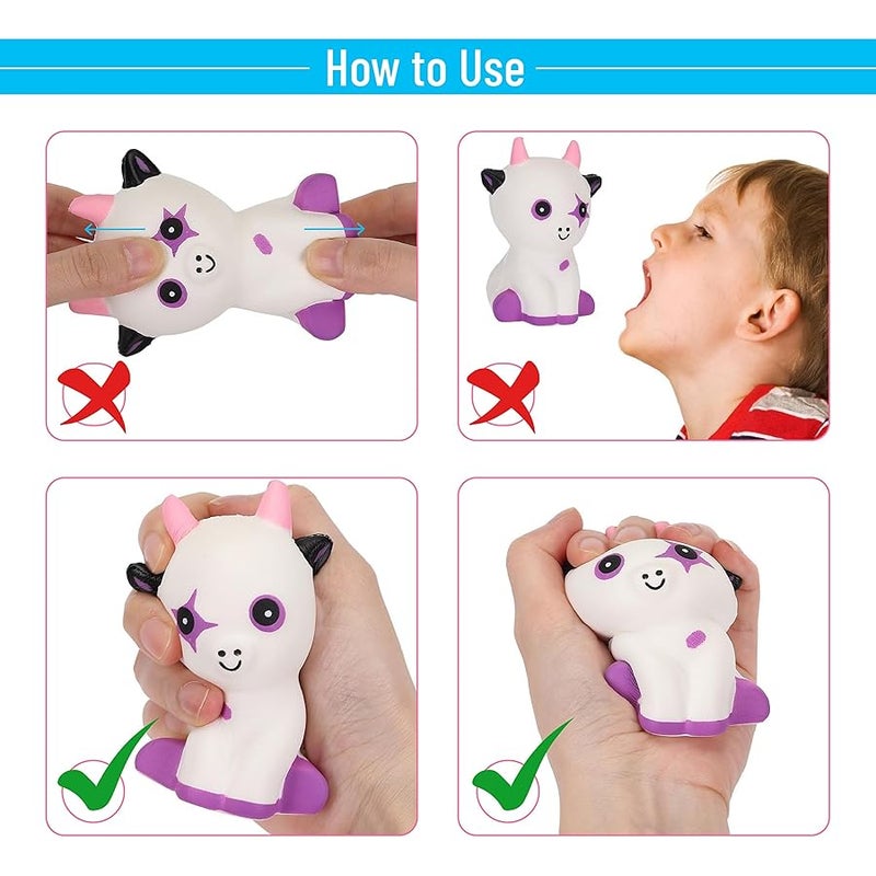 Mr. Pen - Jumbo Squishies Slow Rising, 4 Pack, Squishy Pack, Squishy Animals, Squeeze Toys for Kids, Squish Toy, Squishy Fidget, Cute Squishies, Squishies Jumbo, Big Squishy - Image 5