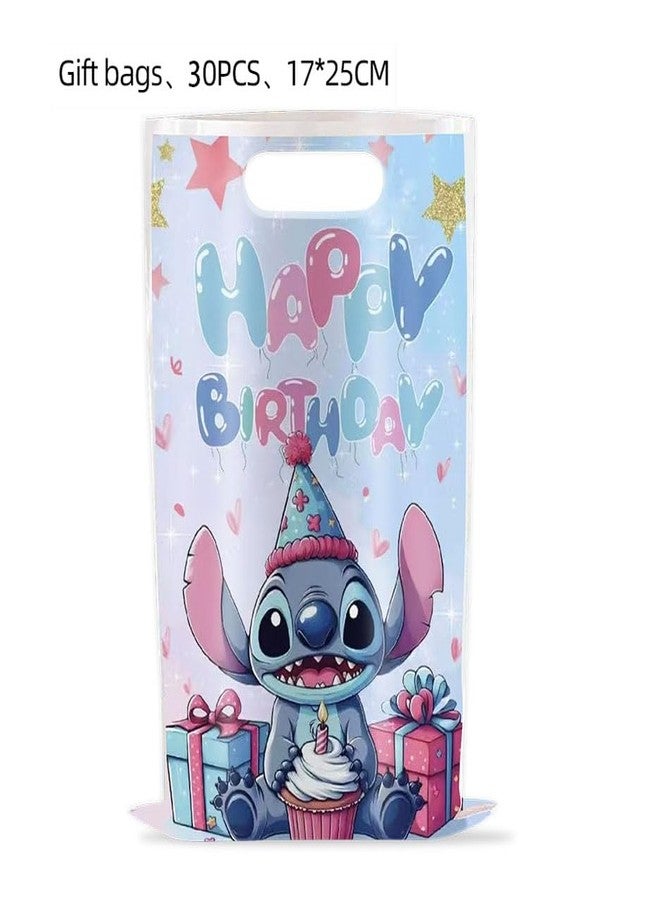Losede 30pcs Birthday Party Gift Bags Candy Bags Goody Bags Birthday Party Supplies Decorations (Style 7) - Image 2