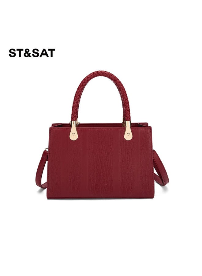 St&Sat Saay Women's Bag, Bride Wedding Bag, Festive Light Luxury Crossbody Bag, Handbag, Chinese Style Wedding, Qixi Valentine's Day Gift - Image 3