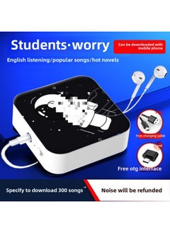 Generic Mp3 Walkman Mini Music Player Girls Listening To Songs Junior Senior High School English Listening Sports Small Mp4 Strawberry-Body Color:walnut-yuan God-Memory Capacity:MP3 Headphone Memory Card With 500 Songs]  - Image 5