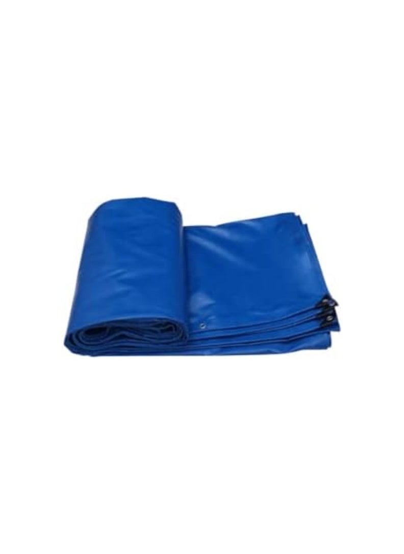 KNP KNP Blue Ground Cover Tarpaulin Sheet is a Versatile and Durable Covering Designed to Protect and Cover Various Surfaces Measuring 4x6 Meters This Tarpaulin is Suitable for a Range of Applications Including Ground Coverage Outdoor Protection and Temporary Shelter.  - Image 1