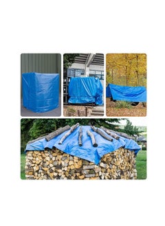 KNP KNP Blue Ground Cover Tarpaulin Sheet is a Versatile and Durable Covering Designed to Protect and Cover Various Surfaces Measuring 4x6 Meters This Tarpaulin is Suitable for a Range of Applications Including Ground Coverage Outdoor Protection and Temporary Shelter.  - Image 2