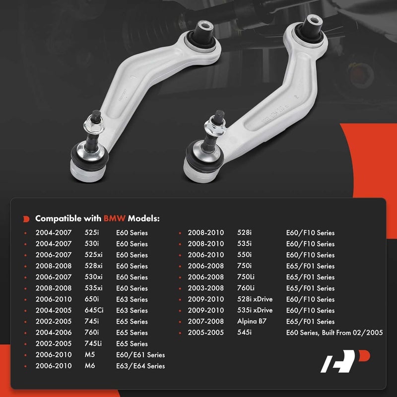 A-Premium Rear Upper Control Arm and Ball Joint Set for BMW - Image 2