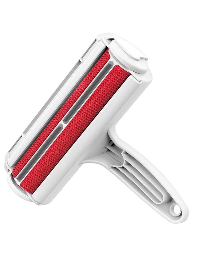 Reusable Hair Remover Roller White/Red - Image 2