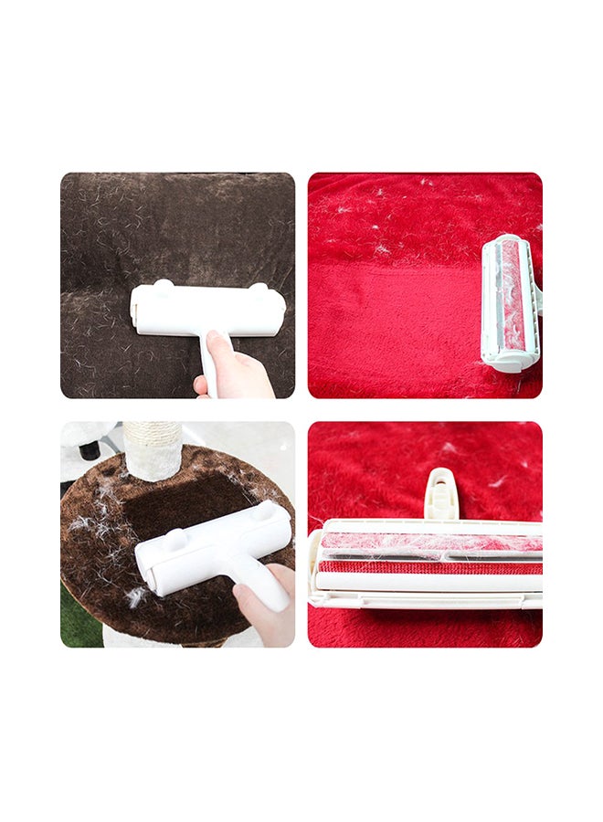 Reusable Hair Remover Roller White/Red - Image 5