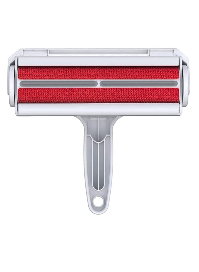 Reusable Hair Remover Roller White/Red - Image 1
