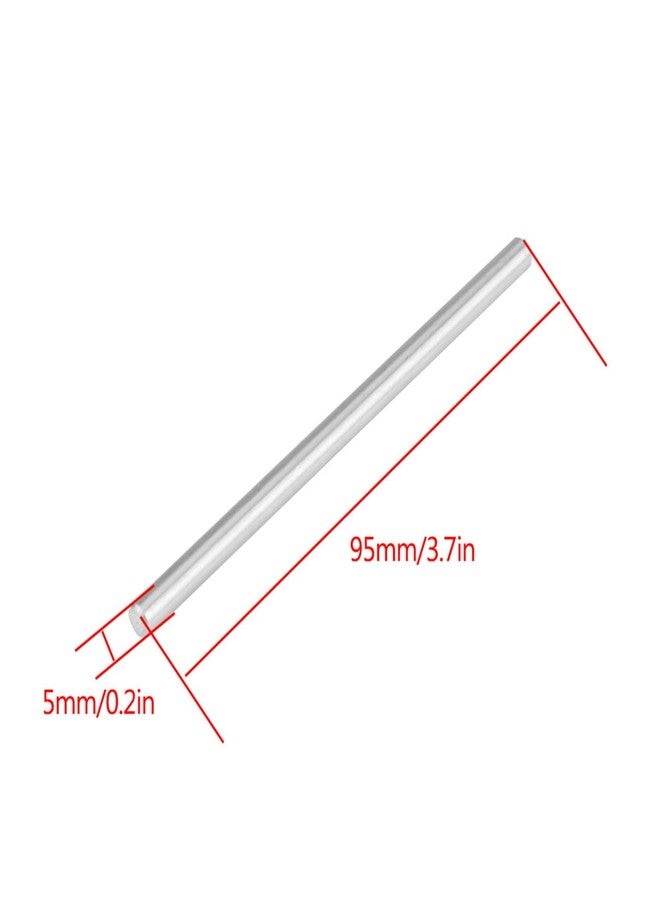 Plplaaoo Pair of Stainless Steel RC Motor Shafts, 5mm High-Strength Metal Motor Shaft for RC Applications, Durable Replacement for Brushless Motors in RC Cars, Planes & Drones - Image 4