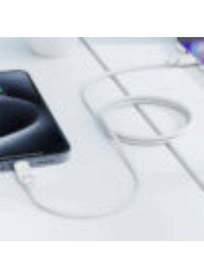 أسيفاست كابل بيانات الشحن C18-04 USB-A إلى USB-C، 1.2 متر، سلك مضفر من النايلون، نقل بيانات عالي السرعة، - Image 4