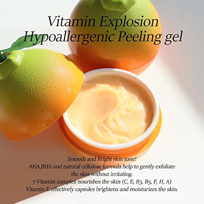 THE YEON Exfoliant Vita7 AHA BHA Energy Peeling Gel for Dry Trouble Skin, Refreshing, Hydrating, Purifying 100ml 3.38 fl. oz - Exfoliating Wash Vitamin Facial Scrub (The Yeon_Korean skin care) - Image 3