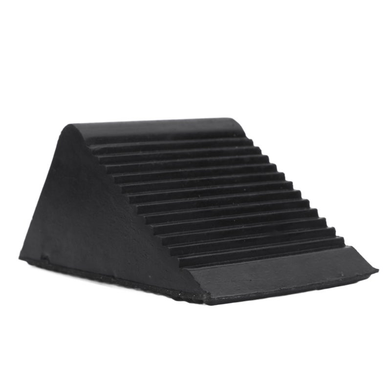 Rubber Wheel Chock: Heavy Duty Rubber, Enhanced Anti-Slip Texture, 1-3 Ton Capacity - Lightweight Portable Wheel Stopper for RVs, Trailers, Cars, Camping Travel - Image 3