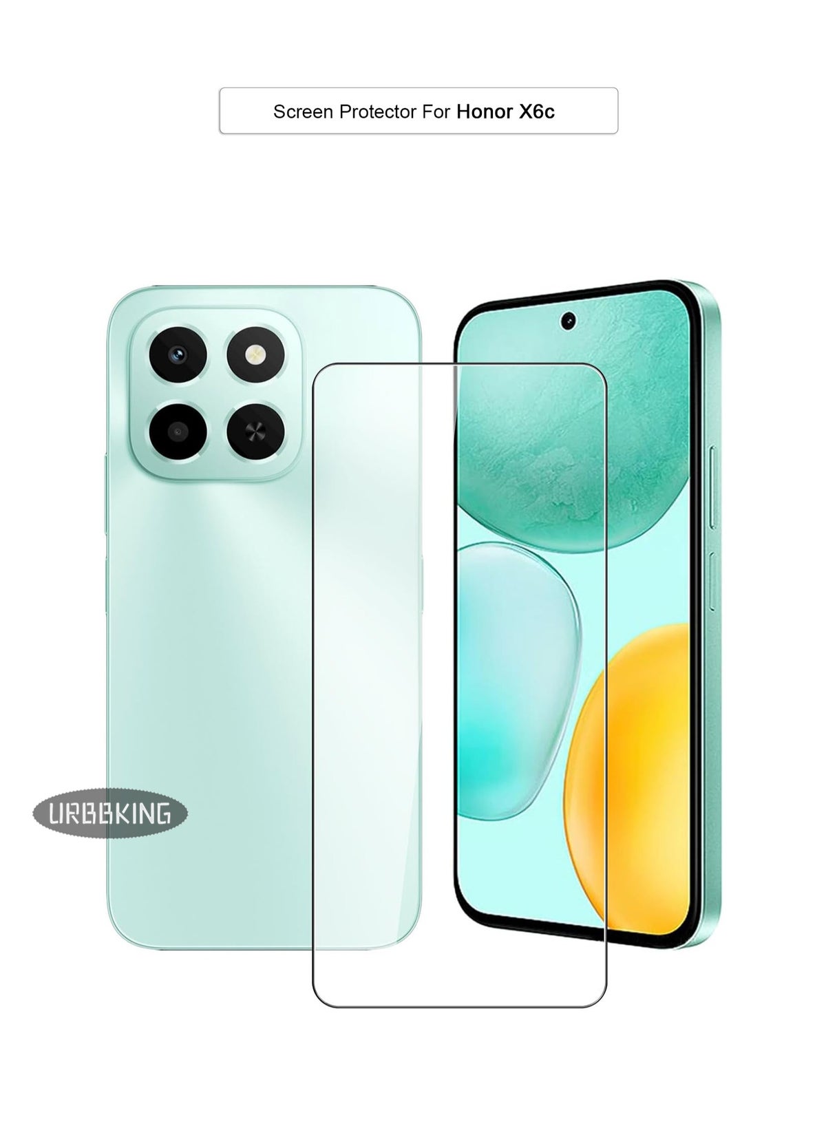 urbbking Urbbking Tempered Glass Screen Protector For Honor X6c ZCF09C6C38BDC8090626EZ