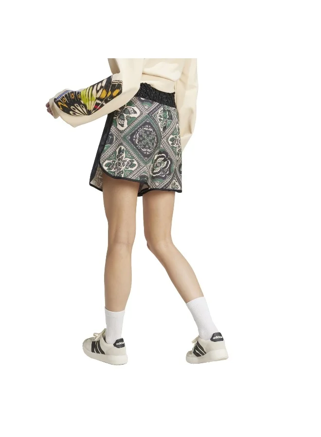 Adidas BLACK/AMAGRN/SANSTR X Farm Rio Premium Shorts for Women | Best Price UAE