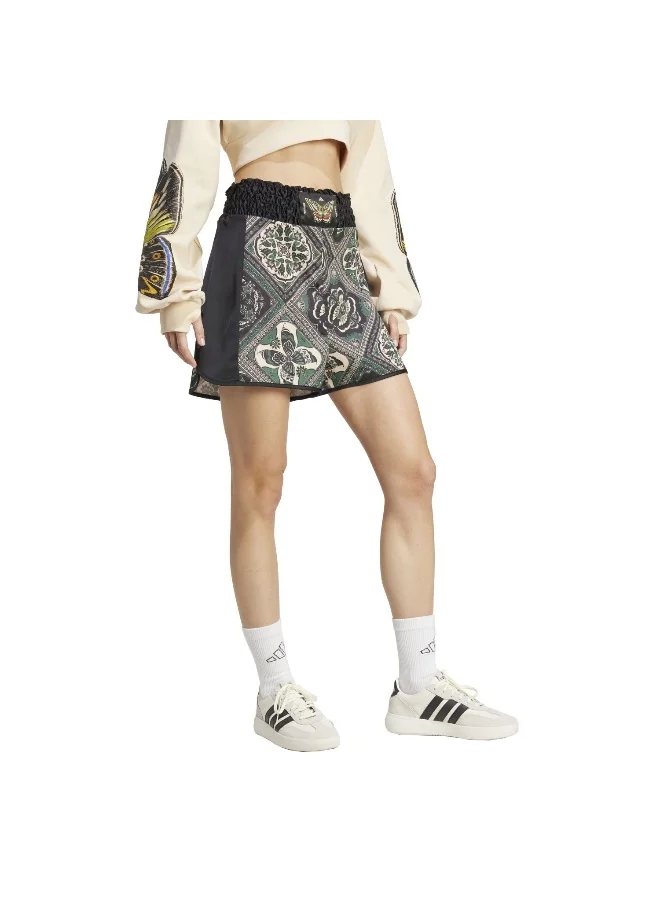 Adidas BLACK/AMAGRN/SANSTR X Farm Rio Premium Shorts for Women | Best Price UAE