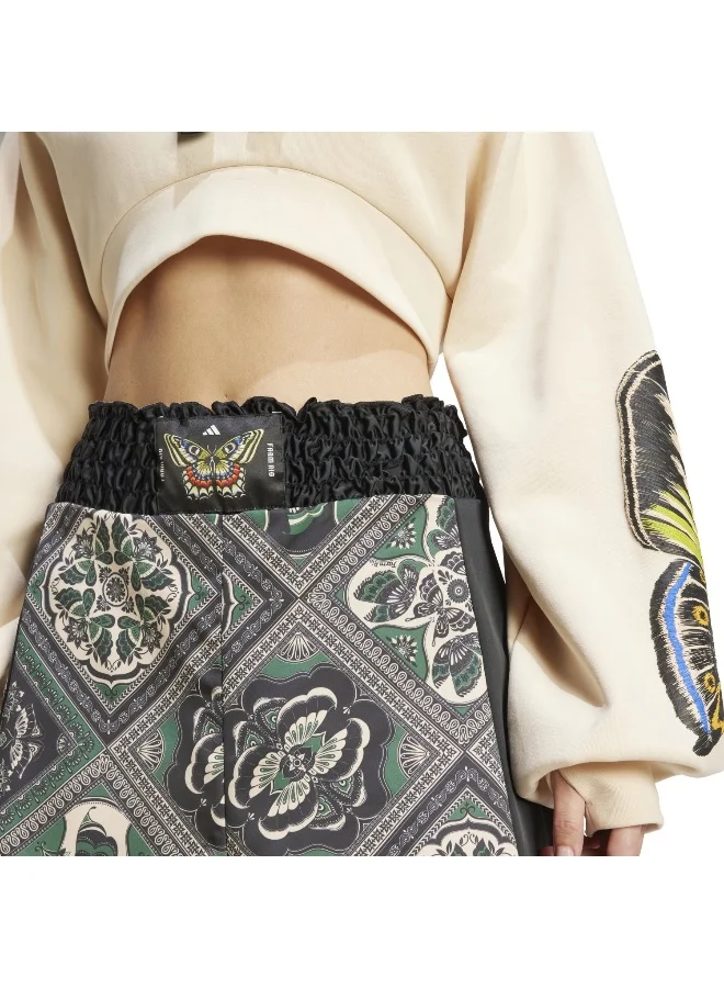 Adidas BLACK/AMAGRN/SANSTR X Farm Rio Premium Shorts for Women | Best Price UAE