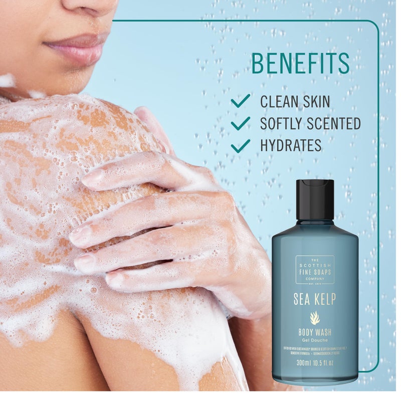 Scottish Fine Soaps Sea Kelp Marine Body Wash 300ml Pump - Image 5