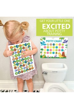 Potty Training Chart for Toddler, Potty Chart for Boys with Stickers, Sticker Chart for Kids Potty Training, Reward Sticker Chart for Preschool Boys Girls Kids (Dinosaur) - pzsku/ZCF0A1B31B7A1B6FE0CF7Z/45/_/1725612297/bd193dd8-fad3-44d2-9e45-3b27aade9205