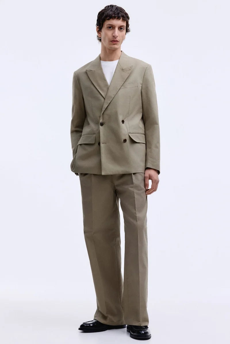 H&M Relaxed Fit Double-breasted blazer