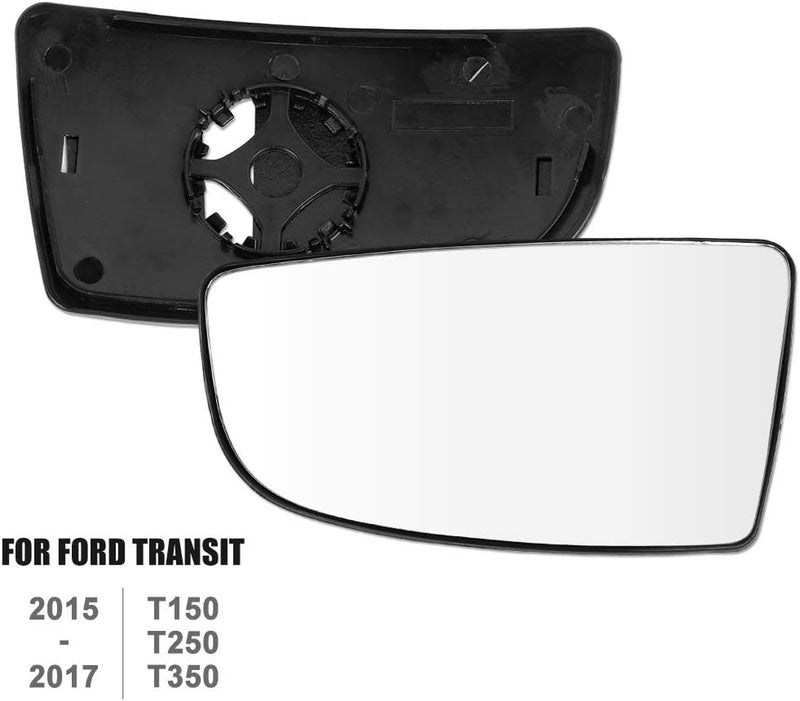 DEMULAX Left Side Mirror Glass for Ford Transit - Image 3