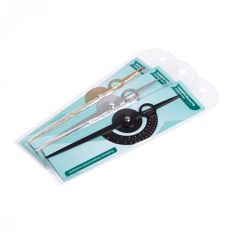 Tattoo Eyebrow Ruler Three-Point Positioning Permanent Makeup Symmetrical Tool Compass Grooming Stencil Shaper Balance Ruler - Image 4