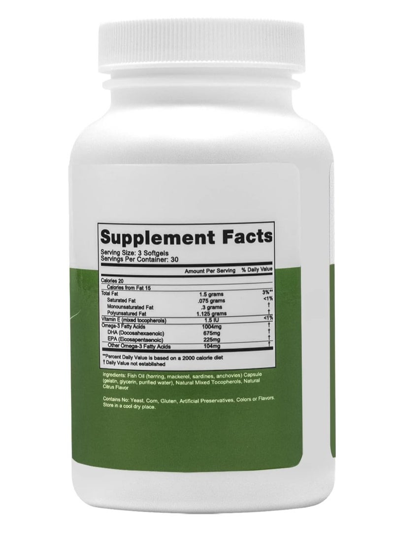 fairhaven health Fairhaven Health FH PRO Omega 3 Fatty Acids | Prenatal DHA and EPA Vitamin | Premium Icelandic Fish Oil Supplement for Pregnant Women and Nursing Mothers | 90 Softgels - Image 2