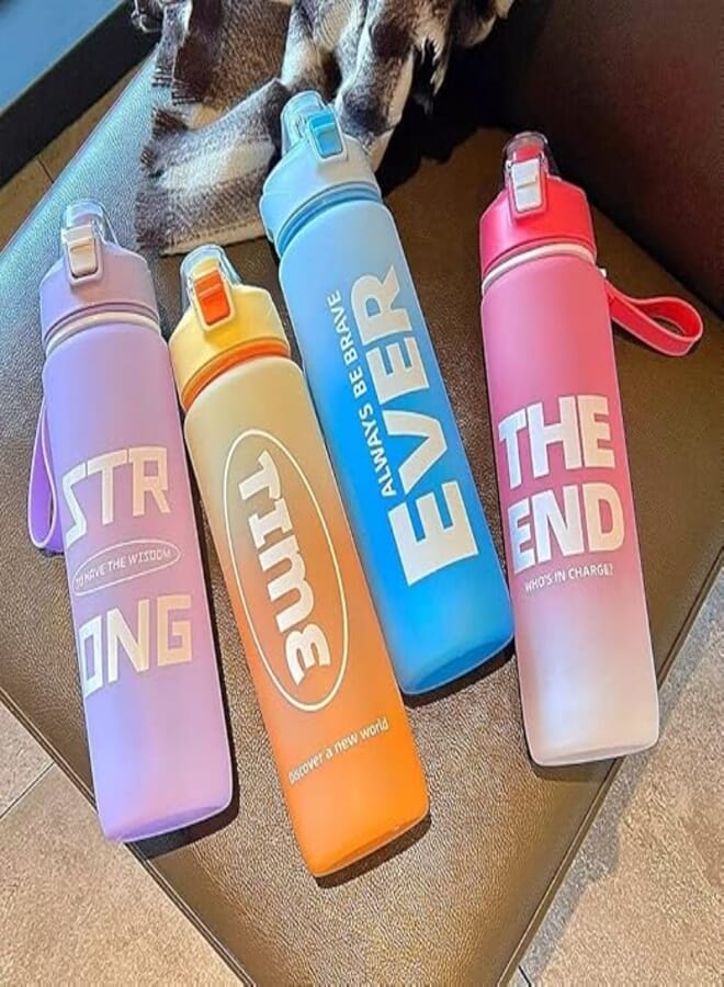 سبيس شوب زجاجة مياه بلاستيكية محمولة عامة - 1000 مل (النهاية)