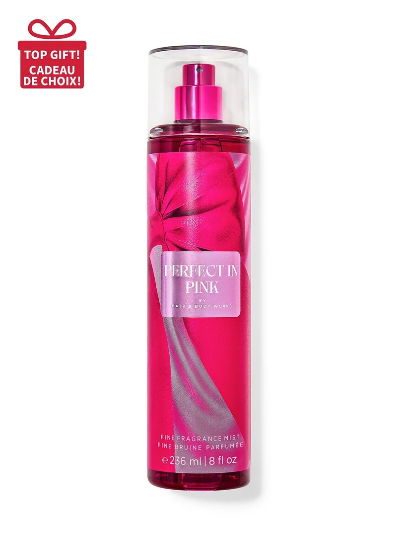 Bath & Body Works Perfect in Pink Fine Fragrance Mist 8 fl oz / 236 mL
