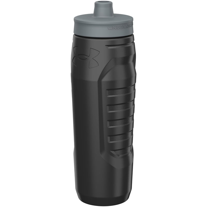 Under Armour Squeeze Water Bottles, 32 oz Water Bottles, Sideline Sports Water Bottle with Quick-Shot Lid, Quick & Easy Hydration, Gym Water Bottles, Squeeze Bottle, 1 32oz Bottle - Image 4