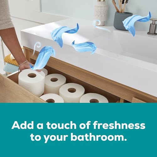 Angel Soft Toilet Paper with Fresh Linen Scented Tube, 8 Mega Rolls = 32 Regular Rolls, Soft and Strong Toilet Tissue - Image 2